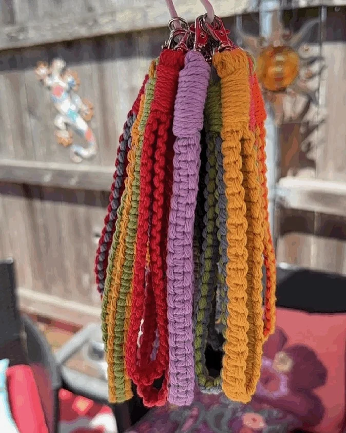 Macramé Keychains